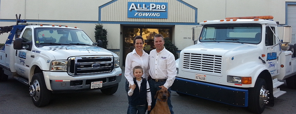 All Pro Towing & Recovery - Gilroy, CA - Family Owned