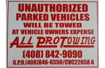 Private Property Towing - All Pro Towing - Gilroy, CA