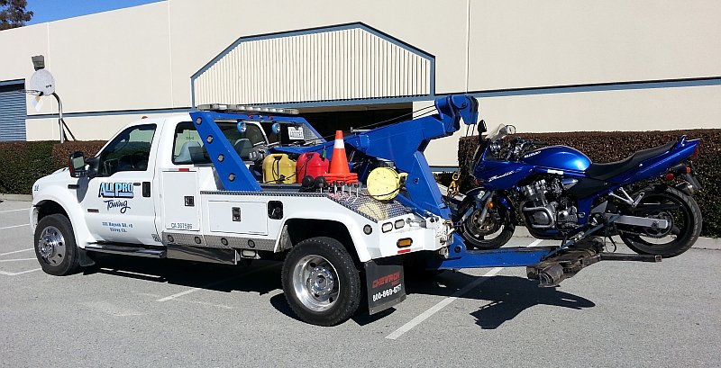 Motorcycle Towing Gilroy CA